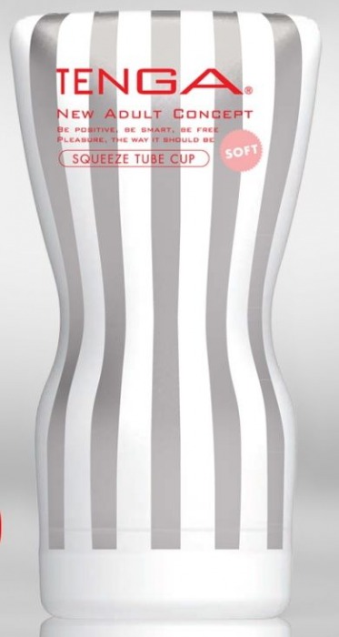 Мастурбатор TENGA Squeeze Tube Cup Soft - Tenga - в Энгельсе купить с доставкой