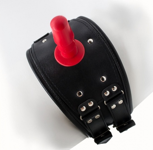 Черный пояс на бедро  Люкс  с телесной насадкой - LOVETOY (А-Полимер) - купить с доставкой в Энгельсе