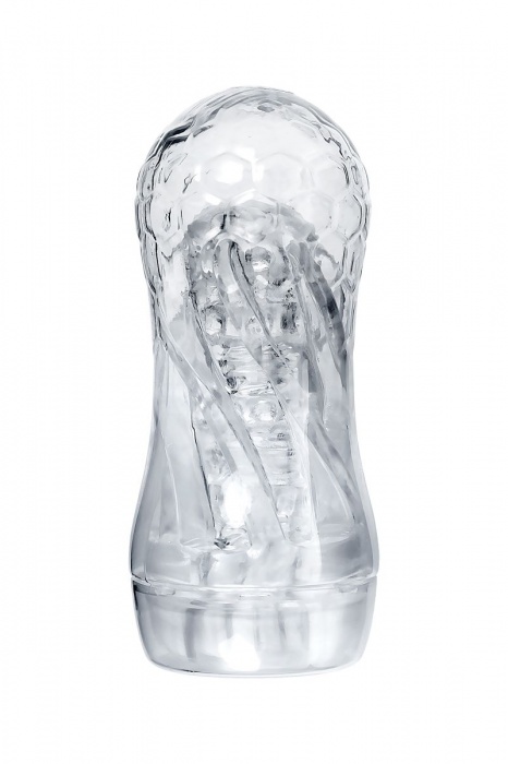 Прозрачный мастурбатор Jelf - A-toys - в Энгельсе купить с доставкой