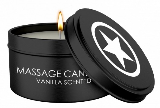 Массажная свеча с ароматом ванили Massage Candle - Shots Media BV - купить с доставкой в Энгельсе