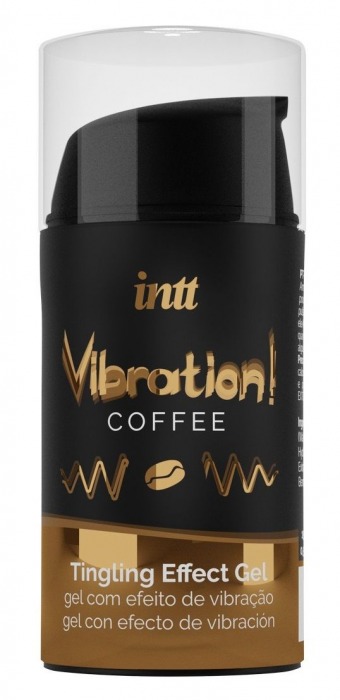 Жидкий интимный гель с эффектом вибрации Vibration! Coffee - 15 мл. - INTT - купить с доставкой в Энгельсе