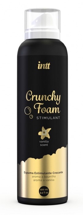 Пенка для массажа Crunchy Foam Stimulant Vanilla - 100 мл. - INTT - купить с доставкой в Энгельсе