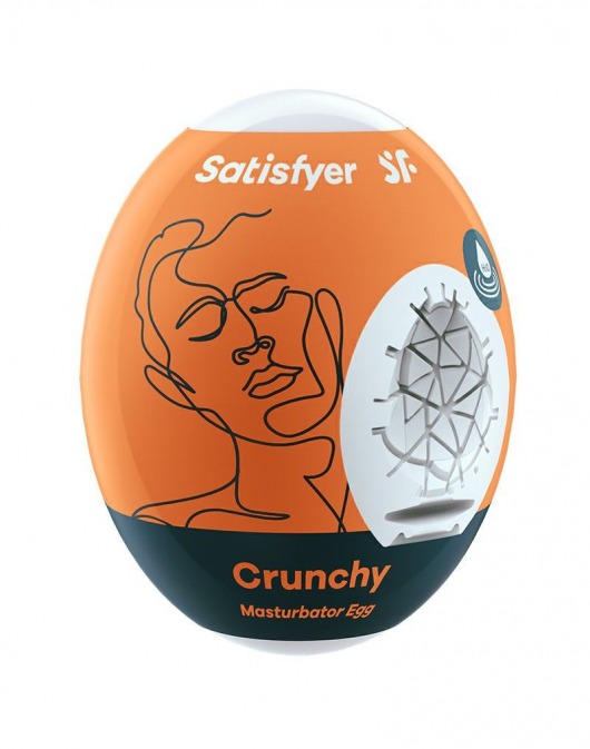 Мастурбатор-яйцо Satisfyer Crunchy Mini Masturbator - Satisfyer - в Энгельсе купить с доставкой