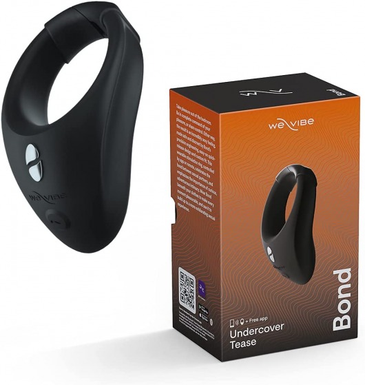 Черное эрекционное кольцо для ношения We-Vibe Bond - We-vibe - в Энгельсе купить с доставкой