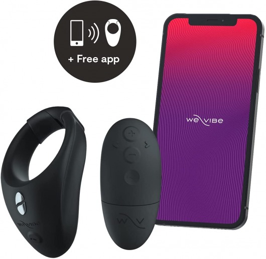 Черное эрекционное кольцо для ношения We-Vibe Bond - We-vibe - в Энгельсе купить с доставкой