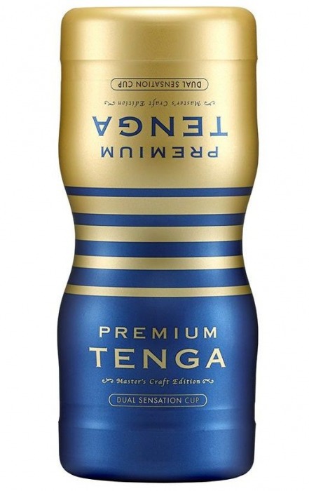 Мастурбатор TENGA Premium Dual Sensation Cup - Tenga - в Энгельсе купить с доставкой