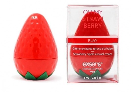 Крем для стимуляции сосков Oh My Strawberry - 8 мл. - Exsens - купить с доставкой в Энгельсе