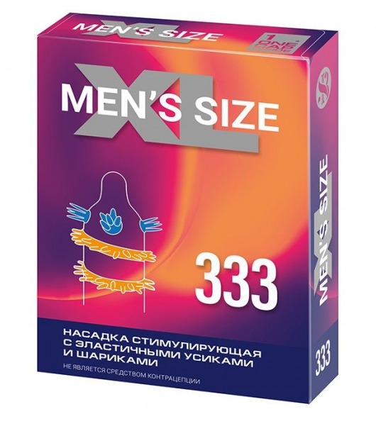 Стимулирующая насадка на пенис MEN SIZE 333 - Sitabella - в Энгельсе купить с доставкой