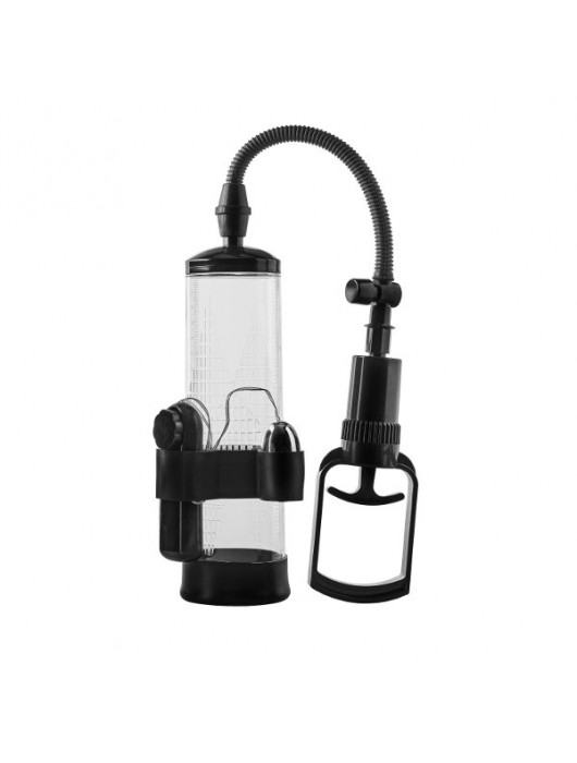 Прозрачная вакуумная помпа с вибрацией Vibrating Penis Pump - Dream Toys - в Энгельсе купить с доставкой