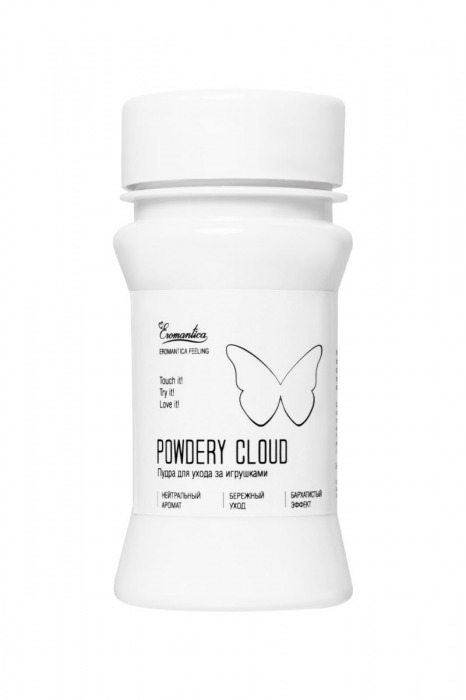 Пудра для ухода за игрушками Powdery Cloud с нейтральным ароматом - 40 гр. - Eromantica - купить с доставкой в Энгельсе