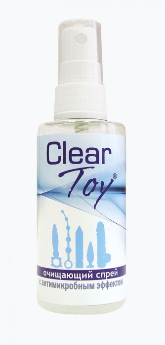 Очищающий спрей Clear Toy с антимикробным эффектом - 100 мл. - Биоритм - купить с доставкой в Энгельсе