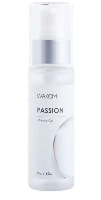 Смазка на водной основе Passion Intimate Gel - 60 мл. - Svakom - купить с доставкой в Энгельсе