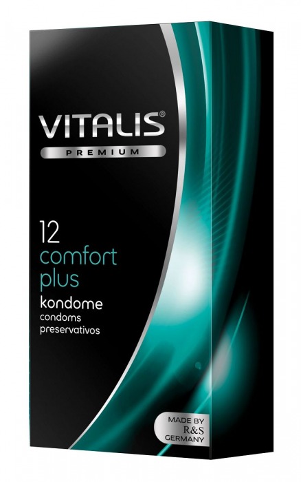 Контурные презервативы VITALIS PREMIUM comfort plus - 12 шт. - Vitalis - купить с доставкой в Энгельсе