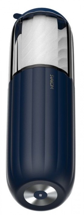 Черно-белый интерактивный мастурбатор Alex Neo 2 - Svakom - в Энгельсе купить с доставкой