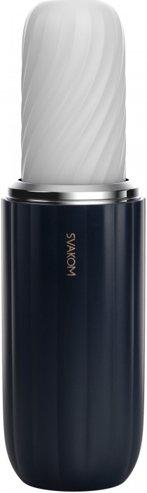 Черно-белый интерактивный мастурбатор Alex Neo 2 - Svakom - в Энгельсе купить с доставкой