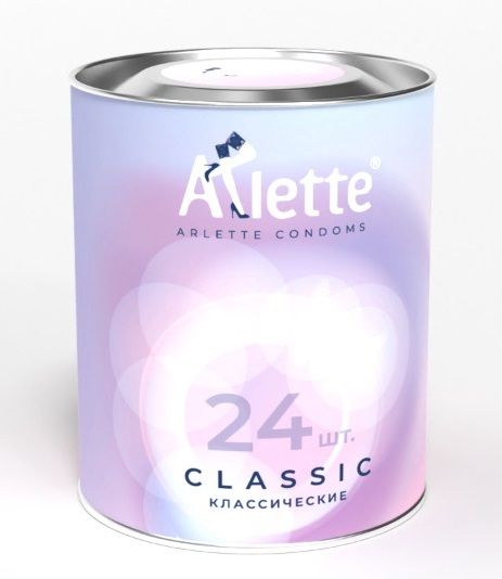 Классические презервативы Arlette Classic - 24 шт. - Arlette - купить с доставкой в Энгельсе