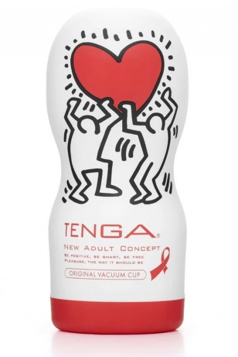 Мастурбатор Keith Haring Cup Deep Throat - Tenga - в Энгельсе купить с доставкой