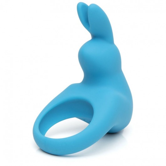 Голубое эрекционное виброкольцо Happy Rabbit Rechargeable Rabbit Cock Ring - Happy Rabbit - в Энгельсе купить с доставкой