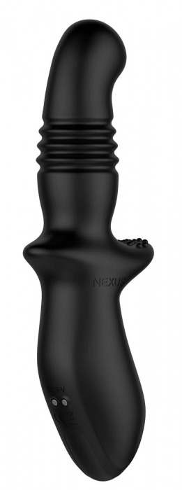 Черный вибромассажер простаты Nexus Thrust с возвратно-поступательными движениями - Nexus Range - в Энгельсе купить с доставкой