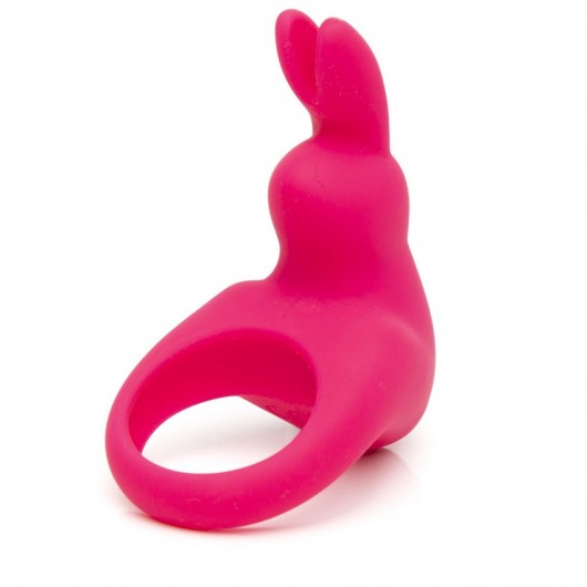 Розовое эрекционное виброкольцо Happy Rabbit Rechargeable Rabbit Cock Ring - Happy Rabbit - в Энгельсе купить с доставкой