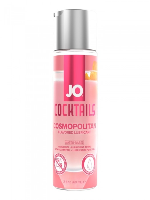 Вкусовой лубрикант на водной основе JO Cocktails Cosmopolitan - 60 мл. - System JO - купить с доставкой в Энгельсе