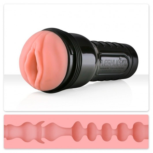 Мастурбатор-вагина Fleshlight - Pink Lady Mini-Lotus - Fleshlight - в Энгельсе купить с доставкой