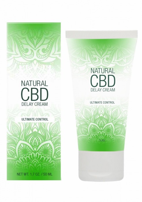 Крем-пролонгатор Natural CBD Delay Cream - 50 мл. - Shots Media BV - купить с доставкой в Энгельсе