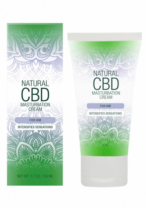 Крем для мастурбации для мужчин Natural CBD Masturbation Cream For Him - 50 мл. - Shots Media BV - купить с доставкой в Энгельсе