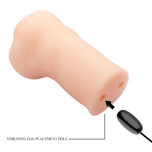 Телесный мастурбатор-вагина Rocket Pussy Nadya с вибрацией - Baile - в Энгельсе купить с доставкой