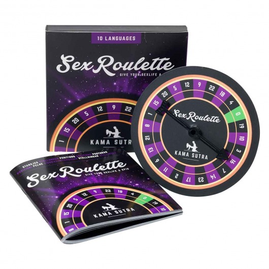 Настольная игра-рулетка Sex Roulette Kamasutra - Tease&Please - купить с доставкой в Энгельсе