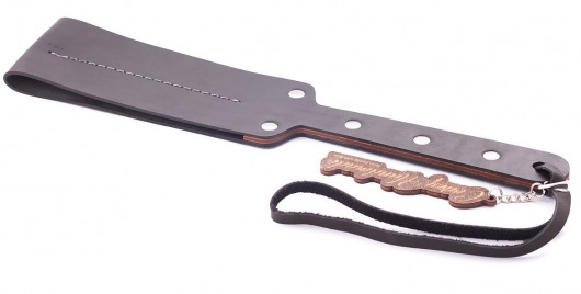 Гладкий мягкий удлиненный пэддл с заклепками - 32 см. - Crazy Handmade - купить с доставкой в Энгельсе