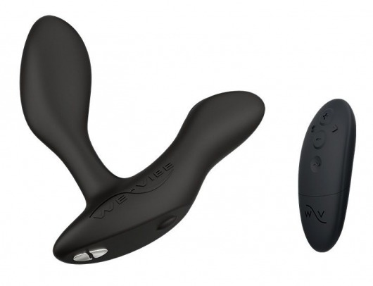 Черный анальный вибратор We-Vibe Vector+ - We-vibe - в Энгельсе купить с доставкой
