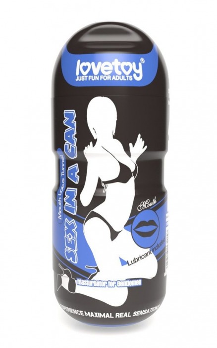 Мастурбатор-ротик с вибрацией Sex In A Can Mouth Lotus Tunnel - Lovetoy - в Энгельсе купить с доставкой