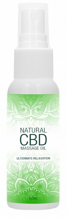 Массажное масло Natural CBD Massage Oil - 50 мл. - Shots Media BV - купить с доставкой в Энгельсе