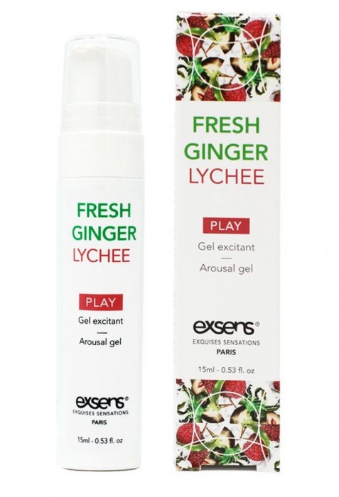 Возбуждающий гель Fresh Ginger Lychee Arousal Gel - 15 мл. - Exsens - купить с доставкой в Энгельсе