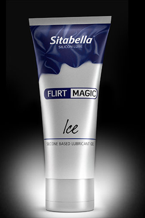 Силиконовая гель-смазка FLIRT MAGIC Ice с лёгким пролонгирующим эффектом - 75 мл. - Sitabella - купить с доставкой в Энгельсе