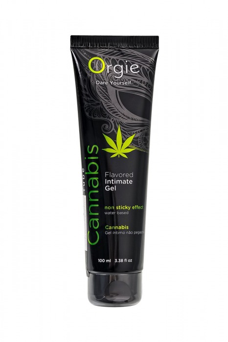 Интимный гель на водной основе ORGIE Lube Tube Cannabis - 100 мл. - ORGIE - купить с доставкой в Энгельсе