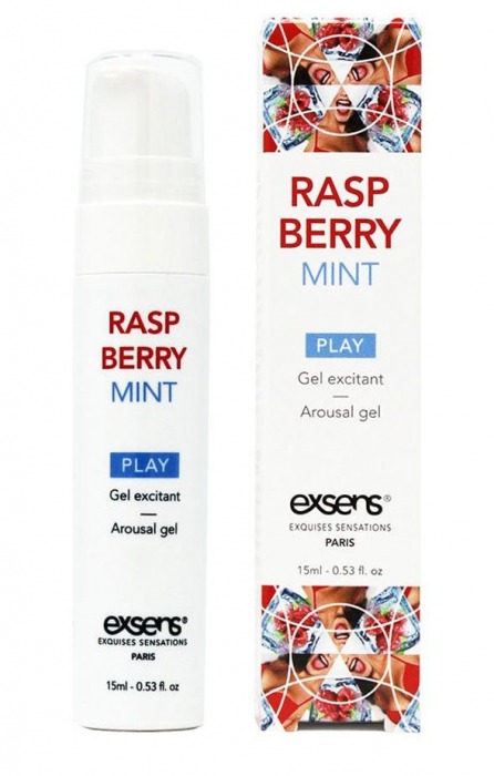 Возбуждающий гель Raspberry Mint с ароматом малины и мяты - 15 мл. - Exsens - купить с доставкой в Энгельсе