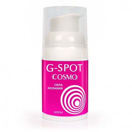 Стимулирующий интимный крем для женщин Cosmo G-spot - 28 гр. - Биоритм - купить с доставкой в Энгельсе