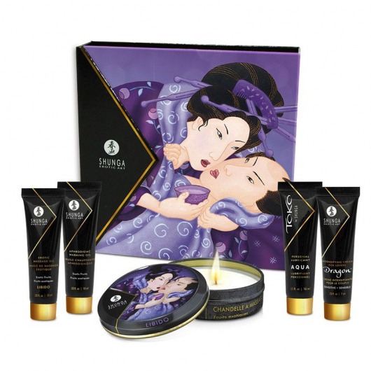 Подарочный набор Geishas secret из 5 предметов - Shunga - купить с доставкой в Энгельсе