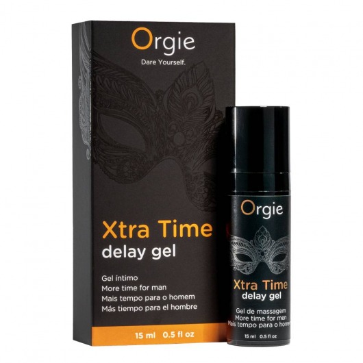 Продлевающий гель Orgie Xtra Time Delay Gel - 15 мл. - ORGIE - купить с доставкой в Энгельсе