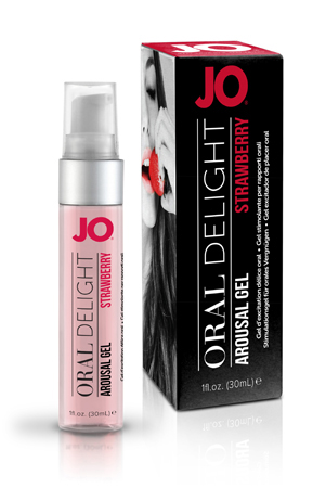 Клубничный лубрикант для оральных ласк Oral Delight Strawberry Sensation - 30 мл. - System JO - купить с доставкой в Энгельсе