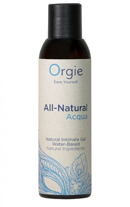 Интимный гель на водной основе Orgie All-Natural Acqua - 150 мл. - ORGIE - купить с доставкой в Энгельсе