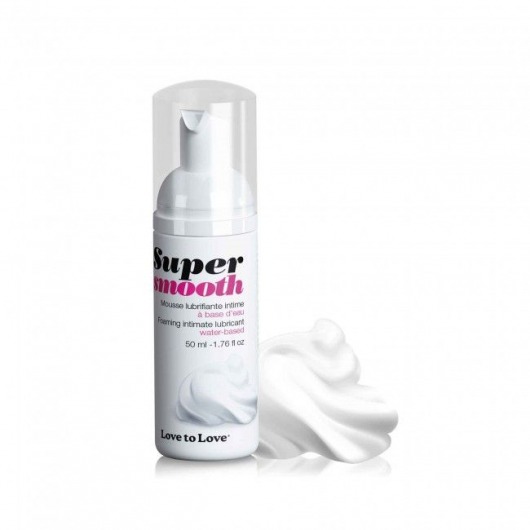 Лубрикант нежнейшая пенка Super Smooth Foaming Intime Lubricant - 50 мл. - Love to Love - купить с доставкой в Энгельсе