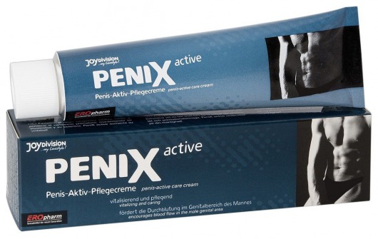 Возбуждающий крем для мужчин PeniX active - 75 мл. - Joy Division - купить с доставкой в Энгельсе