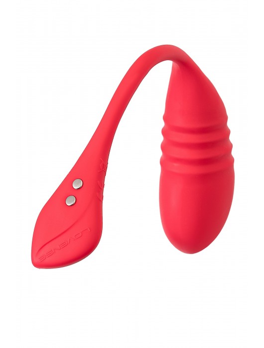 Красное силиконовое виброяйцо Vulse - Lovense
