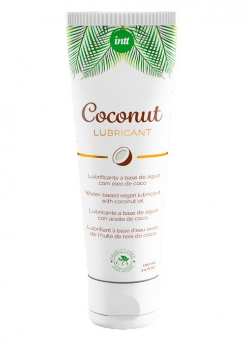 Веганская смазка на водной основе Coconut Lubricant - 100 мл. - INTT - купить с доставкой в Энгельсе