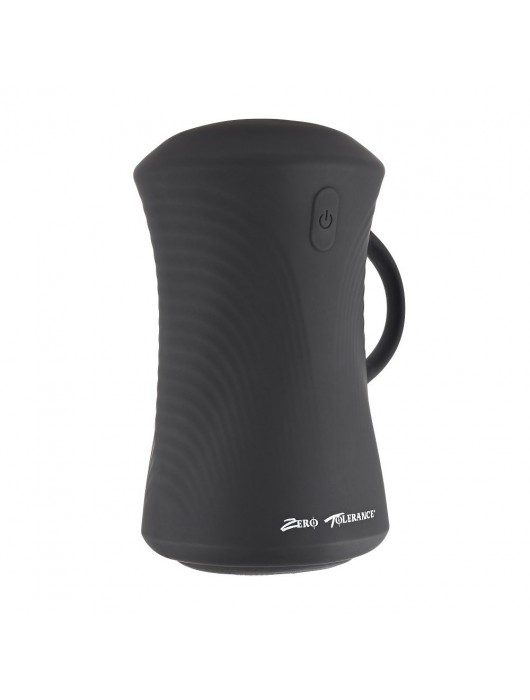 Черный вибромастурбатор с гироскопом Gyro Stroke - Zero Tolerance - в Энгельсе купить с доставкой