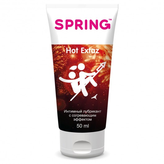 Согревающие интимный лубрикант Spring Hot Extaz - 50 мл. - SPRING - купить с доставкой в Энгельсе