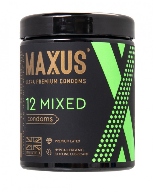 Презервативы MAXUS Mixed - 12 шт. - Maxus - купить с доставкой в Энгельсе